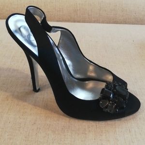 Jessica Simpson Black Slingbacks (Sz 7)